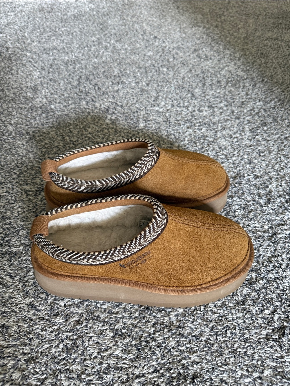 Women’s Koolaburra by Ugg Suede Platform Burree Slippers